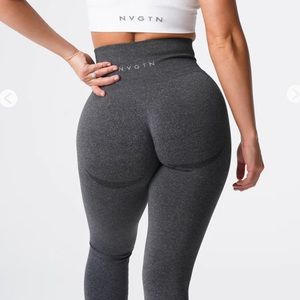 Black Speckled Contour Seamless Leggings